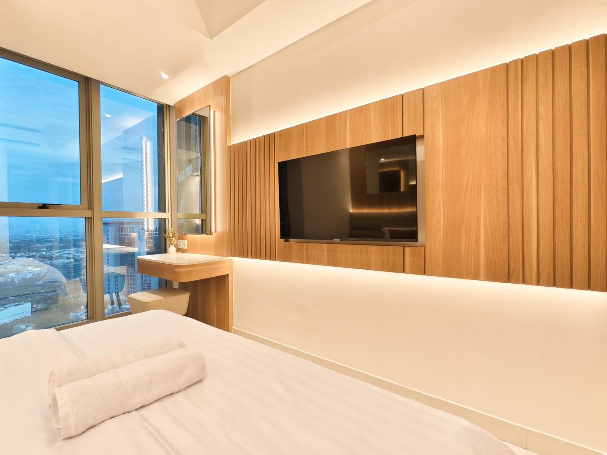 Studio Sea View Apartment At Gold Coast Pik By Mysweethome Jakarta Kültér fotó