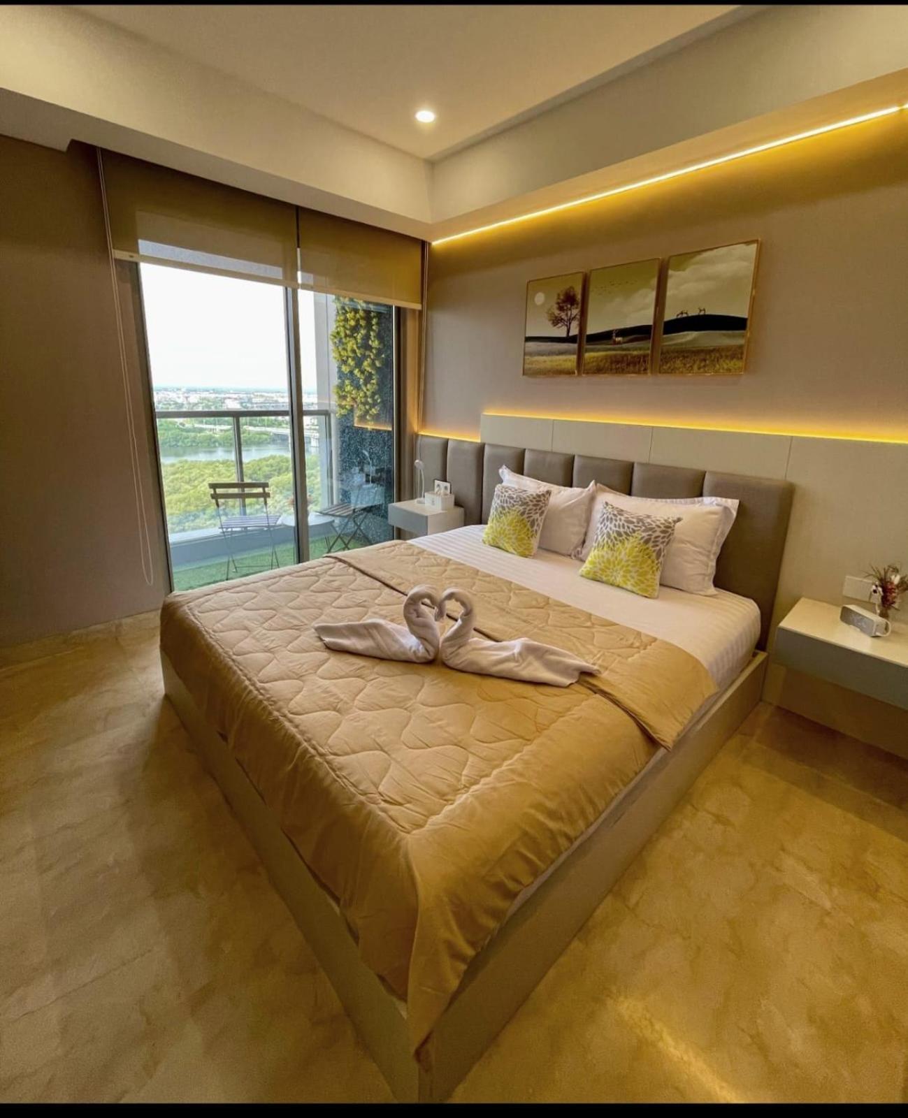 Studio Sea View Apartment At Gold Coast Pik By Mysweethome Jakarta Kültér fotó